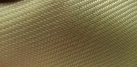 matériaux composites de fibre de carbone de l'armure toile 200GSM, tissu à l'épreuve des balles de Kevlar