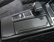 Brillant UV d'autocollants décoratifs de fibre de carbone modifié par intérieur d'Audi A6L