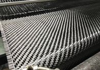 les matériaux de construction de fibre de carbone d'armure de sergé 6K roulent résistant aux chocs