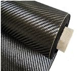Poids léger noir d'armure de sergé de tissu de fibre de carbone de 3K 240g pour la décoration de voiture
