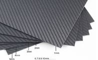 La fibre solide de carbone de carbone de produits à haute densité de fibre couvre 0.2mm - 6mm