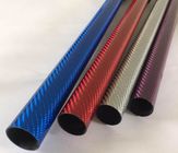 High Modulus Carbon Fiber Equipment Multi-Color Kevlar Aramid Carbon Fiber Tube Customised sizes