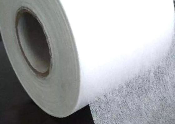 tissu collé du polypropylène 25g tourné par BFE90