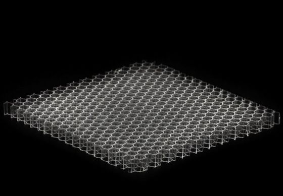 âme en nid d'abeilles du polycarbonate 80Kg/M3 de 3.5mm