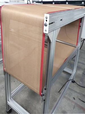 bande de conveyeur de maille de Ptfe de fibre de verre de 10*10mm E