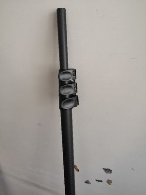 Fibre télescopante de carbone du nettoyage de vitres 24m